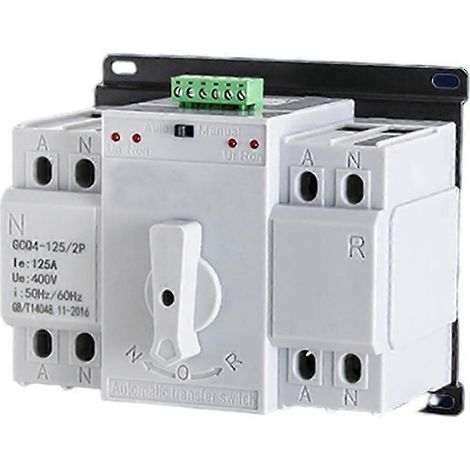 Commutateur d'alimentation automatique 400 V, inverseur 2P/4P, double alimentation FK2P 80 A (1/3)