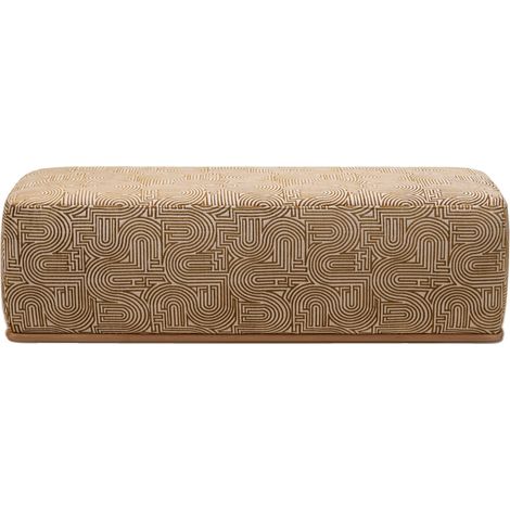 Banc en Bois et chenille bicolore Klark ARNEL (1/4)