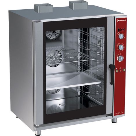 Four à convection gaz 10 x GN humidificateur auto. - Diamond (1/5)
