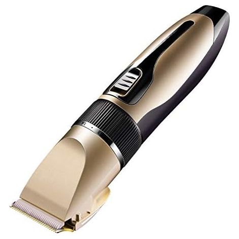 Tondeuse à Cheveux pour Hommes, Rasoir Électrique Rechargeable, Tondeuse sans Fil, Kit de Coupe de Cheveux pour Hommes et Enfants (Or) (1/5)
