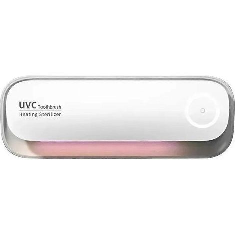 Stérilisateur UV pour brosses à dents avec support double rechargeable à séchage rapide en 20 minutes pour salle de bain et usage familial (1/5)