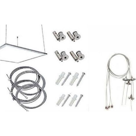 Trade Shop - PANNELLI SLIM SOSPENSION CAVIES P600S SET 4 FILI DA 120CM -