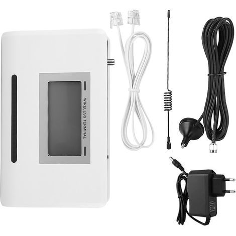 Terminal GSM SIM fixe 100-240 V, bandes 1900 1800 900 850 MHz, transmetteur d'alarme sans fil pour maison et serveur (1/5)