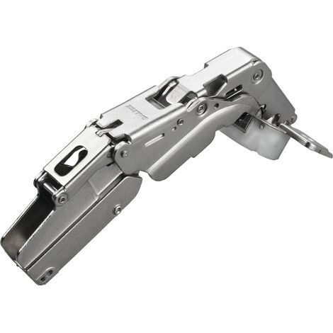 Salice Topfband Serie 200 Innenanschlag 155° mit Dämpfung T45 Nickel matt Möbelscharnier Schrankscharnier (1/3)