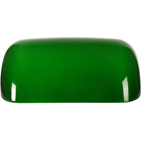 Replacement Glass Bankers Couverture de l'abat-jour pour lampe de bureau (vert)