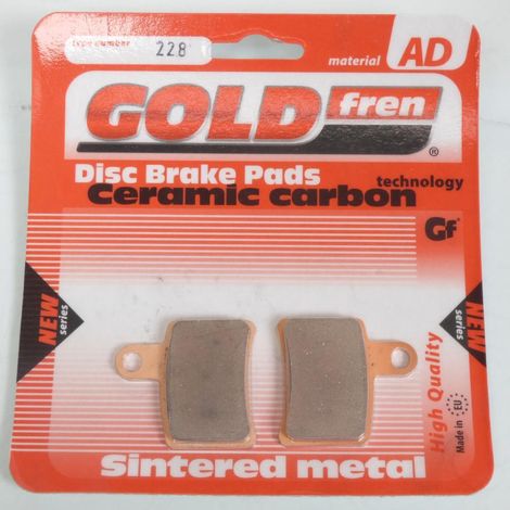 Bremsbelag gold fren für Motorrad beta 80 rev 2008 bis 2008 ard (1/2)