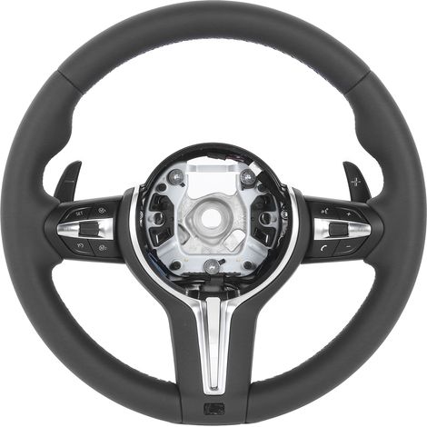 Mise à niveau pour volant de style F80 M3 avec manettes de vitesse à palettes pour F20 F22 F30 F32 F15 F16 2012-2019 (1/5)