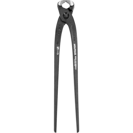 Pince russe 22 cm (9") avec ouverture jusqu'à 3 cm DIN ISO 9242 en acier noir (1/5)