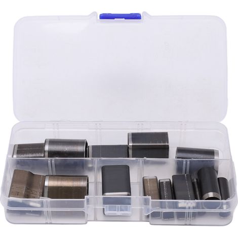 18 pièces Poinçon à Cuir Multi-Formes pour Coque Téléphone DIY - Outil Universel Perçage Étui Holster (1/5)