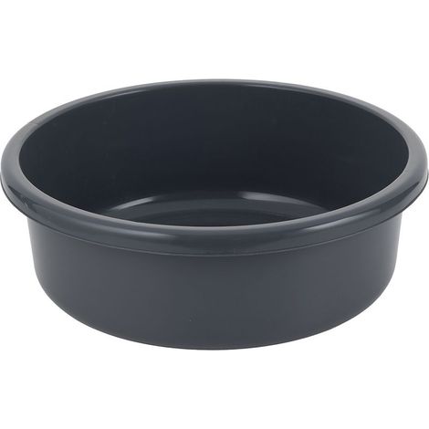 Bol rond en plastique 46 cm 20 L gris foncé - Ben (1/3)