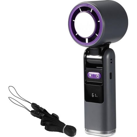 Ventilador portátil de 18,3 cm con 5 velocidades