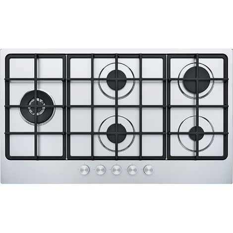 Franke Smart FHSM. Colore del prodotto: Acciaio inox, Posizionamento dell'apparecchio: Da incasso, Dimensione della larghezza del piano cottura: 88 cm. Bruciatore piccolo: 1000 W, Br... - 106.0554.401 (1/2)