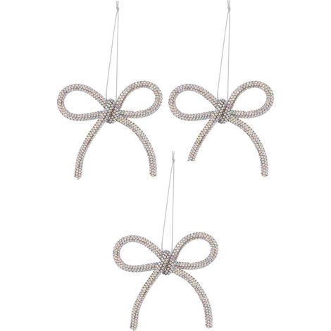 SDN LAZO METALICO STRASS 8CM X3 - Feeric lights & christmas (1/2)