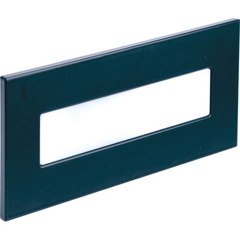 BALIZ 3 Encastré Mur rectang. fixe anthracite LED intég. 3,8W 2400K 100lm ARIC 51837 (1/4)