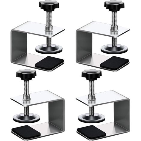 4 clip per cassetti, morsetti in acciaio laminato a freddo, utensili per la lavorazione del legno (1/3)