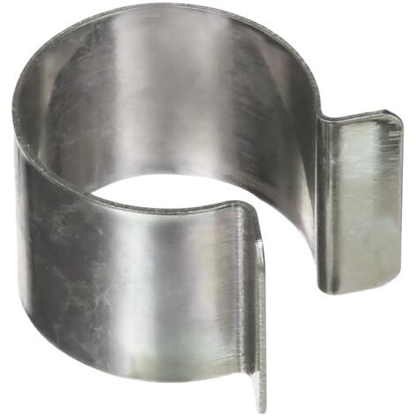 Tecplast – Lot de 20 clips métalliques pour bâche serre 25mm x 30mm – Fixation rapide en 2 secondes – Résistants avec revêtement en zinc