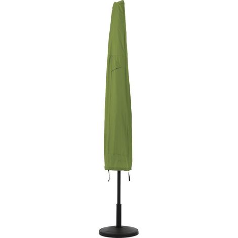 Housse de parasol imperméable verte 600D avec fermeture éclair - 190 x 51 pouces (1/4)