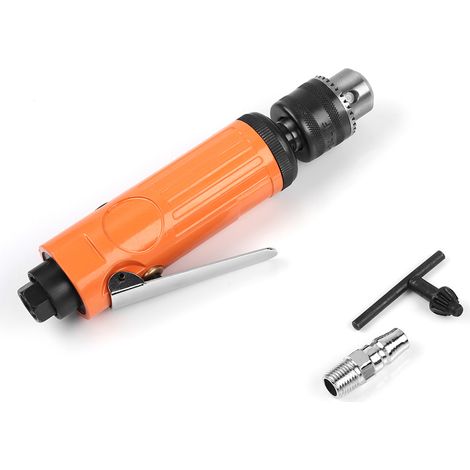 KP556 3/8 High Speed Straight Air Power Drill Pneumatic Drilling Tool S 1800rpm