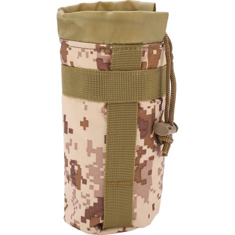Pochette de cadre pour bidon d'eau, pratique pour vélo et randonnée, design camouflage désert - Mains libres (1/5)