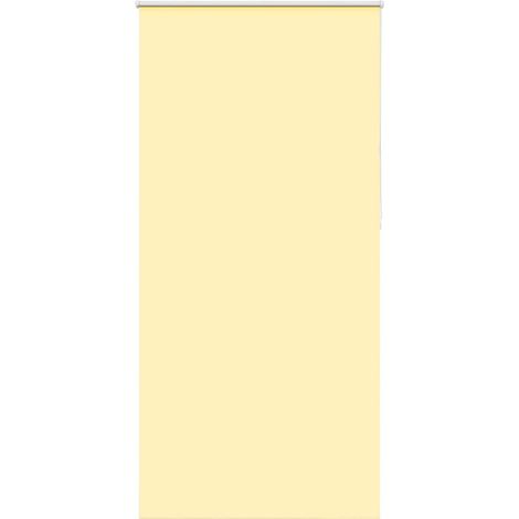 Verdunkelungsrollo Gelb 110x230cm Stoffbreite 105,7cm Polyester