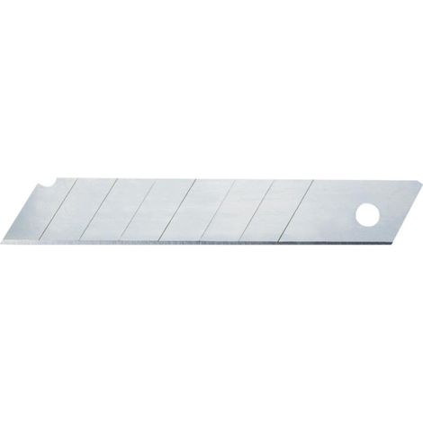 TOP tools Cuchillas de repuesto, rotas, 18 mm, 10 unidades