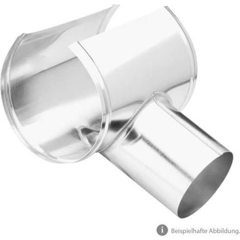 Zambelli Kupfer Meister-Schrägstutzen 333/100 zylindrischer Auslauf variabler Neigungswinkel, 111410