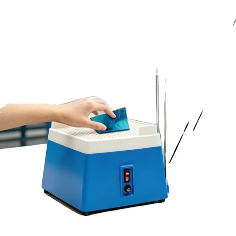 Amoladora de vidrio, 220 V, 65 W, 4200 rpm, disco abrasivo de 5/8 pulgadas, certificación CE. (1/5)