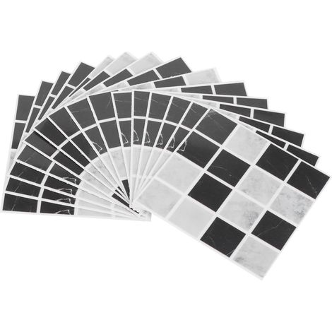 15 Autocollants Muraux Cuisine Imperméables Résistants à l'Huile, Décor Adhésif pour Carrelage (1/5)