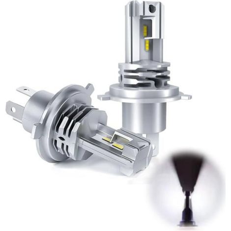 Ampoule H4, phare LED pour voiture, lot de 2 (1/5)