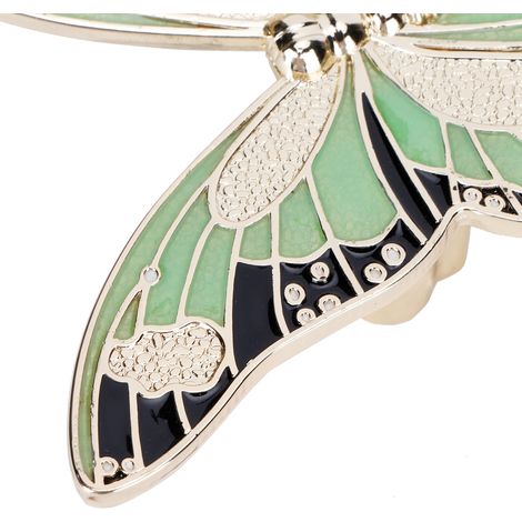 Poignée de porte moderne en alliage de zinc, bouton innovant lumineux vert clair pour tiroir, armoire et placard (1/5)
