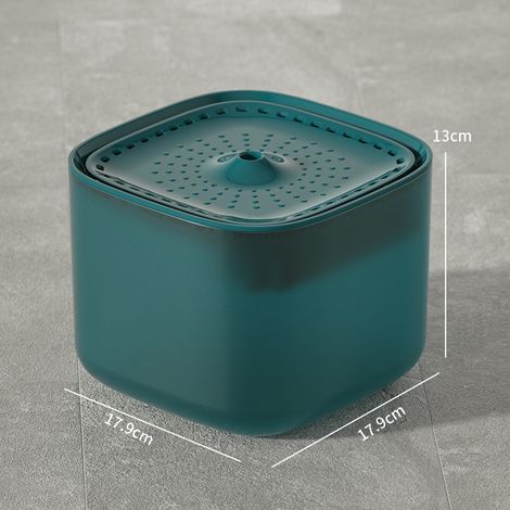 Fontaine à eau pour chat de 3 litres avec filtre à recirculation automatique, grande capacité, filtration, fonctionnement silencieux et alimentation USB.-AquaForge (1/5)