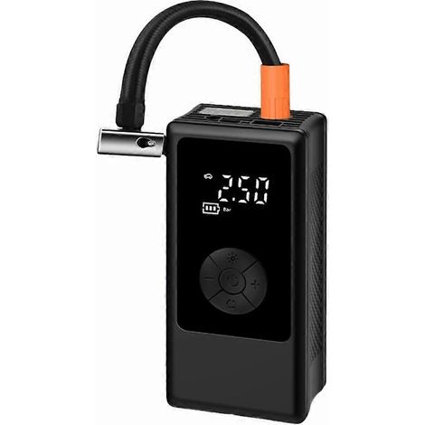 Gonfleur de pneus électrique portable haute puissance, pompe à air multifonctionnelle pour motos, camions, remorques, accessoire auto (1/5)
