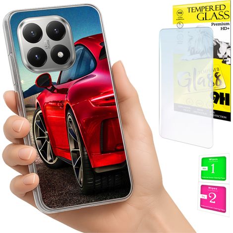 Schutzhülle für Xiaomi 15T: Fotohülle, Rückseite + 9H-Glas (1/5)