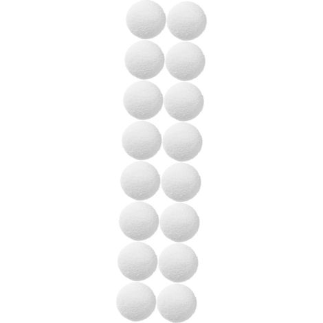 4 Ensembles Boule Éponge Absorbant l'huile Billard Billiard Balles Filtrantes Boules De Piscine Accessoires Filtres Ménagers Fibre Filtrante Professionnelle Blanche 4 Pièces x 4 (1/5)