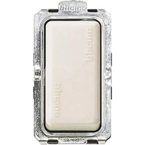 Deviatore 1P 16AX 250V ac - colore bianco Bticino Magic 5003 (1/4)