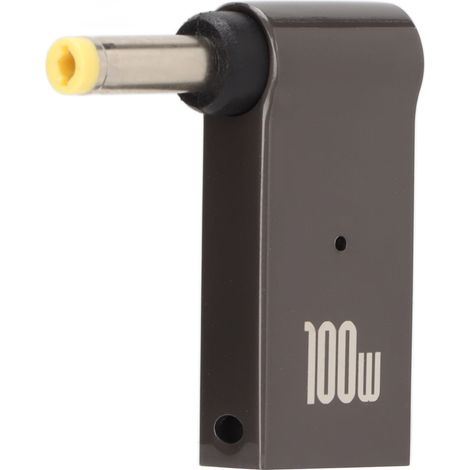 Convertisseur PD Type C 100W, Puce Intelligente, Léger et Compact, Adaptateur 4.0x1.7mm pour PC Portable (1/5)