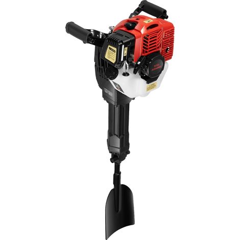 Digger d'Arbre, Moteur Puissant 2 Temps, Excavation Efficace du Sol, noir (1/2)