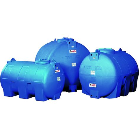 Serbatoio plastico in polietilene blu fuori terra 300Lt per acqua CHO 300 ELBI A580051