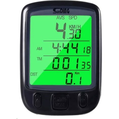 Compteur de vélo de montagne, compteur de vitesse, odomètre lumineux 563B, affichage en chinois et en anglais
