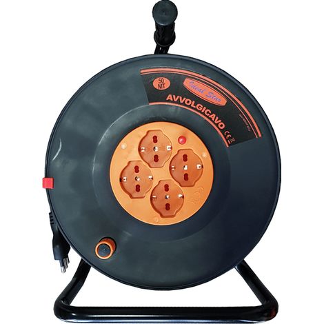 AVVOLGICAVO ELETTRICO IDEAL STAR CON CAVALETTO 15 mt - IDEAL STAR