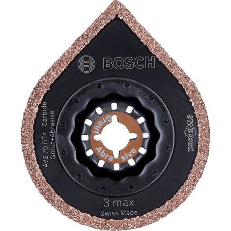 Bosch Starlock AVZ 70 RT4 Carbide-RIFF Grout and Mortar Remover 3 max 2609256C51