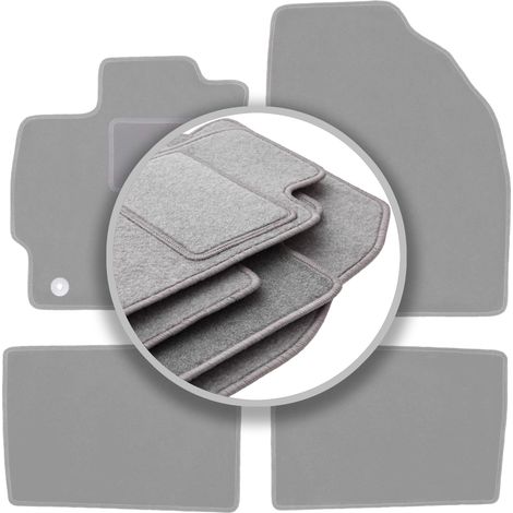 Alfombrillas grises para coche: Toyota Prius III XW30 hatchback (2011-2015) (1/5)