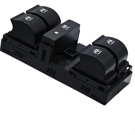 735442332 Bouton de commande de lève-vitre, compatible avec les modèles Fiat Linea de 2007 à 2017, commande la montée et la descente des vitres électriques, facile à utiliser. (1/4)