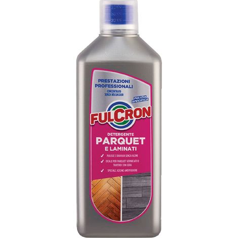 Detergente laminati e parquet 'fulcron' lt. 1  (6 pezzi) AREXONS