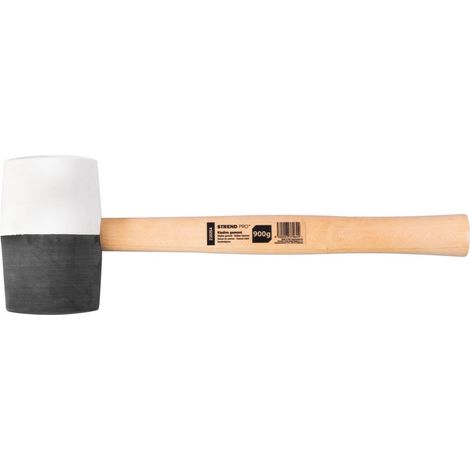 Hammer Strend Pro HM232, 910 g, 320 mm, Gummi, BlackWhiteHead, Holzgriff