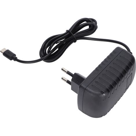 Adaptateur secteur pour Raspberry Pi 4 TypeC 5V 3A avec protection contre les surtensions 100-240V (prise UE) (1/5)