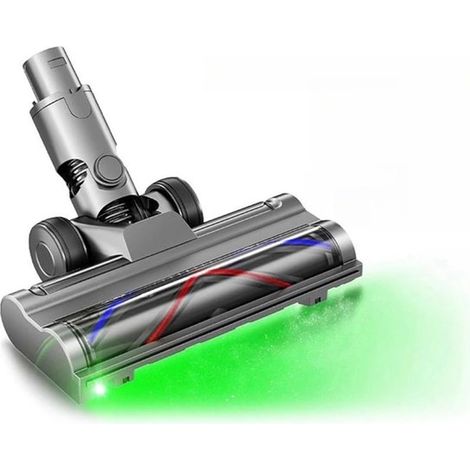 Elektrischer Bodenbürstenkopf mit LED Beleuchtung, staubabweisend, passend für Dyson V6, DC58, DC59, DC62 und DC72 (1/4)
