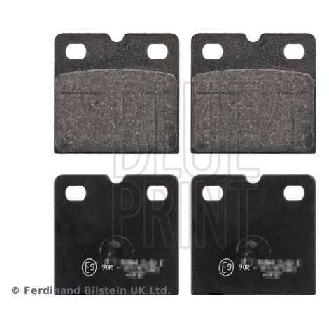 Kit de plaquettes de frein, disque de frein de stationnement Blue Print AUDI