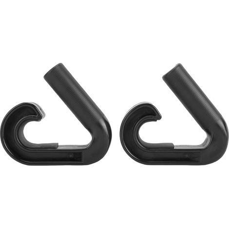 Poignées à poignée neutre pour tirer vers le haut, 2 pièces, crochets portables ergonomiques antidérapants, haltères, gymnastique à domicile, entraînement de force (1/5)