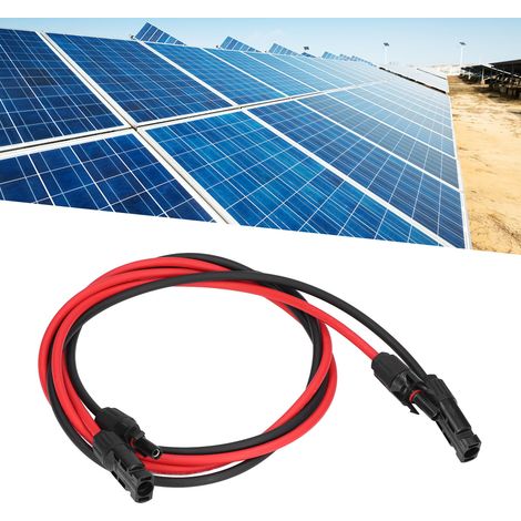 Connecteur de rallonge photovoltaïque MC4 de 6 mm pour panneaux solaires, 6 m (1/5)
